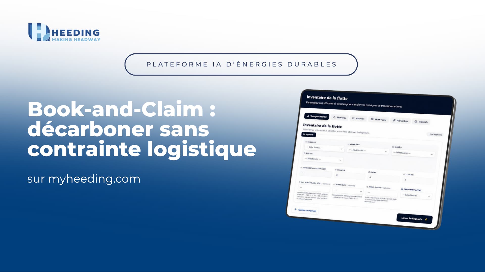 Book-and-Claim : le mécanisme qui accélère la décarbonation sans contrainte logistique