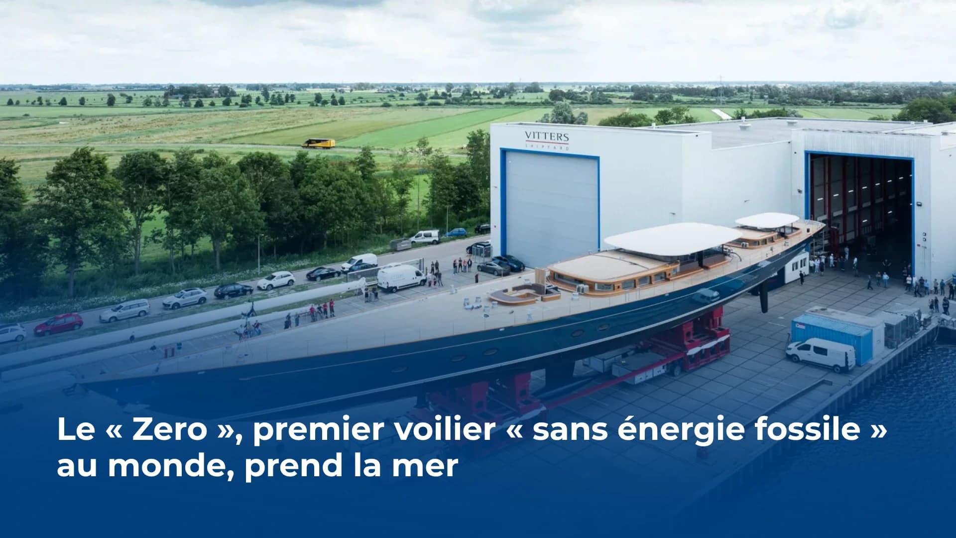 Le premier voilier sans énergie fossile ouvre une nouvelle voie pour le yachting
